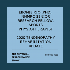 The Physical Performance Show: Ebonie Rio (PhD)